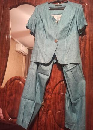 Льняной костюм