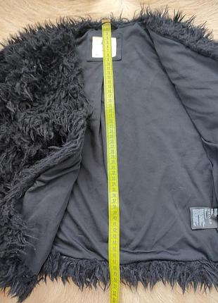 Полушубока,лахматный кардиган h&amp;m для девочки 4