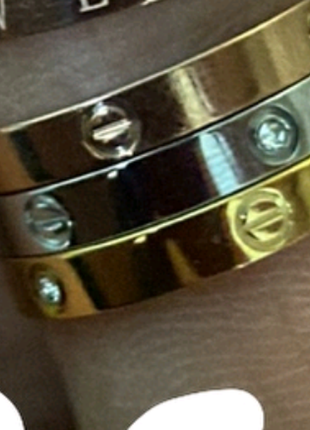 Тройное кольцо бренд2 фото