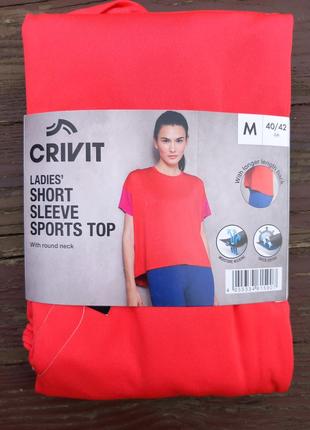 Crivit модная яркая неоновая свободная быстросохнущая дышащая майка для занятий спортом, фитнеса2 фото