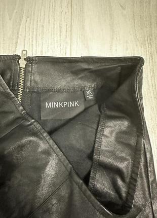 Кожаная юбка minkpink2 фото