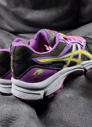Original asics gel-fuji attack 2 жіночі бігові кросівки для трейл бігу кроссовки5 фото