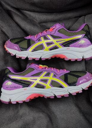 Original asics casual gel-fuji attack 2 жіночі бігові кросівки для трейл бігу кроссовки