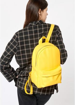 Жіночий рюкзак sambag brix lsh жовтий2 фото