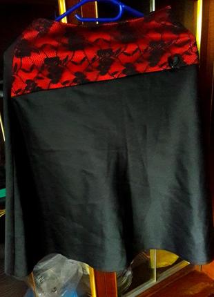 Юбка с кружевом