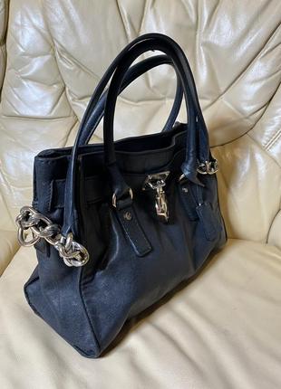 Кожаная сумка michael kors, оригинал. 3