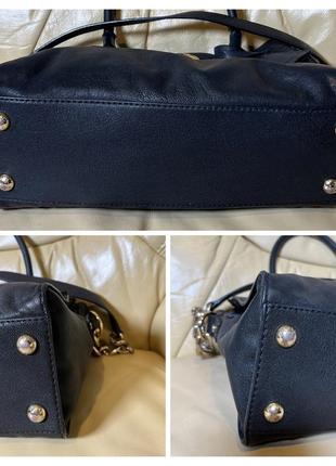 Кожаная сумка michael kors, оригинал. 8