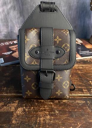 Слинг с замком louis vuitton 3