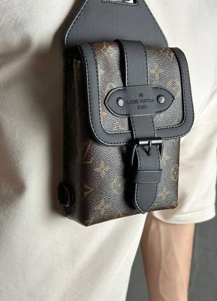 Слинг с замком louis vuitton 2