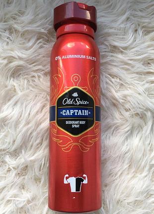 Дезодорант спрей old spice captain олд спайс кептан чоловічий для чоловіків