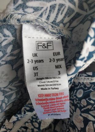 Милое платье 92 см 3