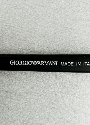 Giorgio armani очки капли унисекс солнцезащитные оранжевые зеркальные5 фото
