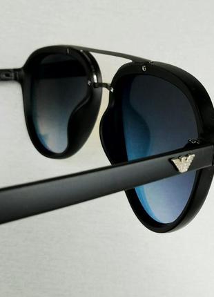 Giorgio armani окуляри краплі унісекс сонцезахисні помаранчеві дзеркальні7 фото