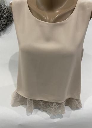 Ніжна майка блуза zara