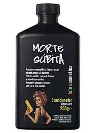 Кондиціонер для щоденного використання для тьмяного волосся lola cosmetics morte subita conditioner , 250мл