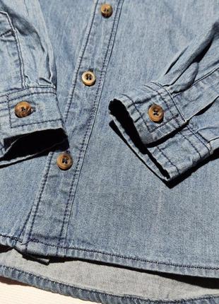 Джинсова рубашка, джинсовка, кофта нова, сорочка3 фото