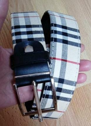 Ремiнь в стилi burberry🔥