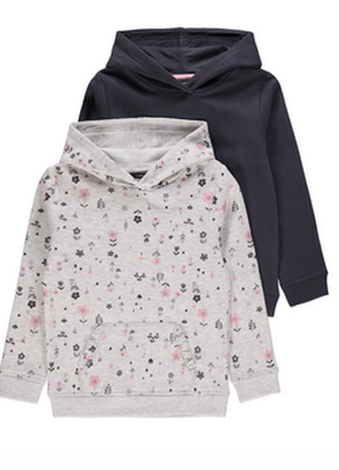 Набор худи, олимпийка  девочке 5/6 лет от george