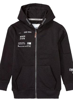 Утеплена кофта спортивна толстовка олімпійка з начосом