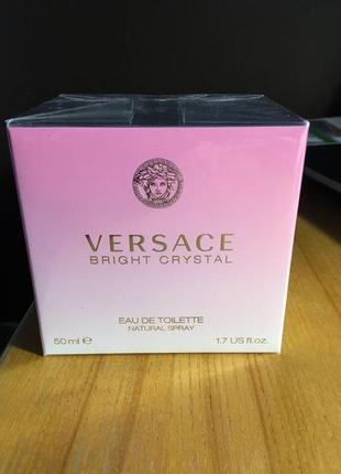 Versace bright crystal edt 50ml2 фото