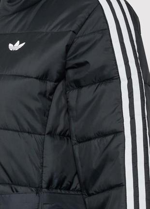 Пальто пуховик adidas новый оригинал premium hk5253 черный slim fit3 фото