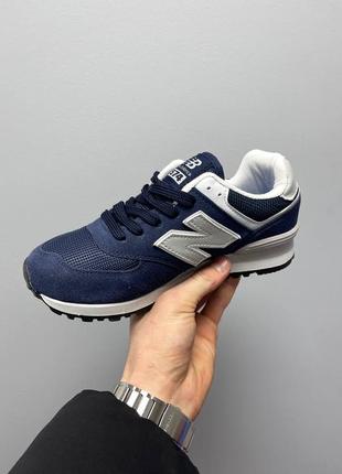 Кроссовки женские new balance 574 «blue’10 фото