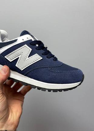 Кроссовки женские new balance 574 «blue’7 фото