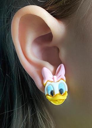 Кліпси дитячі сережки - кліпси для дівчинки