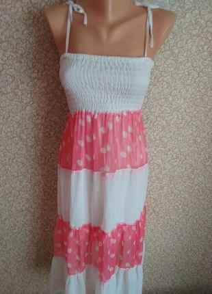 Шифоновий сарафан 42-46 р.