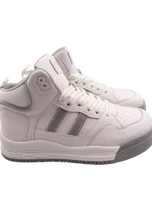 Ботинки женские melanda молочные натуральная кожа, 40