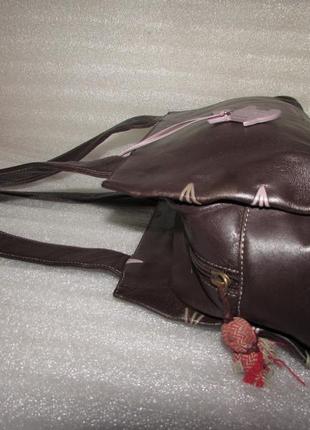 Практичная сумка 100% натуральная кожа~radley~8 фото