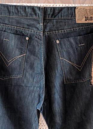 Легкие джинсы vinci турция w40l38,w38l38, хлопок-лен, на высокого мужчину7 фото