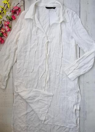 Платье - рубашка  zara, размер s (по бирке 165/84а) .