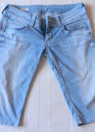 Pepe jeans-жен.джинсовые капри бриджи  р.334 фото