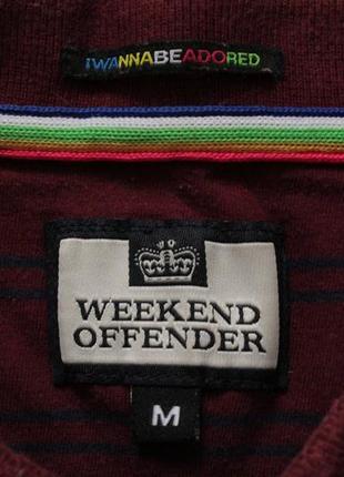 Поло от молодёжного бренда weekend offender9 фото
