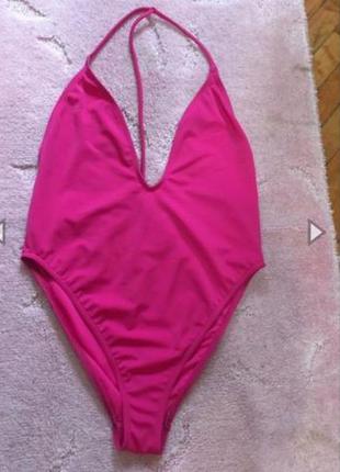 Шикарний малиновий купальник asos