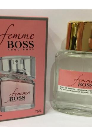 Мини-тестер duty free 60 ml hugo boss femme, хуго бос фем1 фото