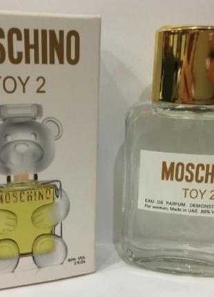 Мини-тестер duty free 60 ml moschino toy 2, москино тому 2