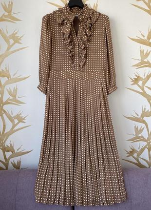 Платье в горох , люкс