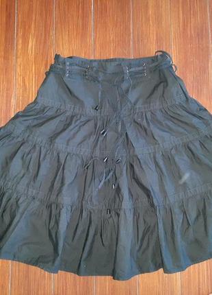 Пишна бавовняна спідниця від basic equipment! p.-s