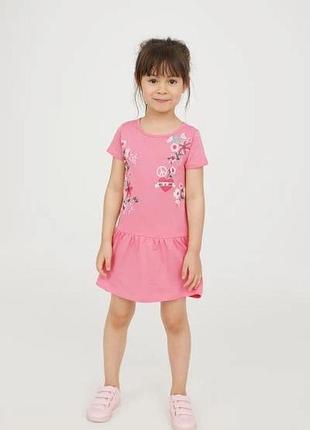 Платье 2-4 года h&m