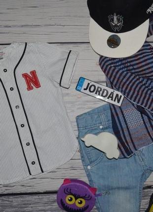 1 - 2 года 92 см очень модная фирменная рубашка тенниска для мальчика американка