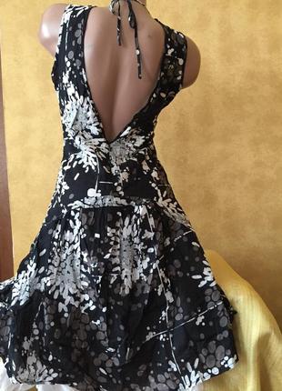 Милое платье s на лето /сарафан с открытой спинкой