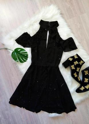 🖤невероятное черное платье с рюшами из премиум-коллекции h&m5 фото