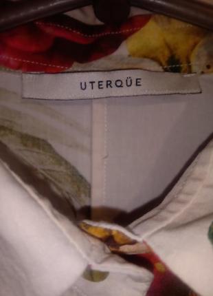Блуза поплин utetque, размер m-xl3 фото