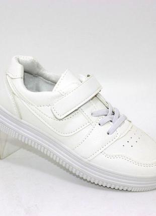 Кроссовки 111449 кеды на липучке