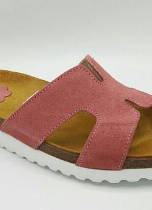 Шлепки замша, испания