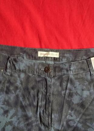 Фирменные английские брюки джинсы skinny papaya,новые с бирками, большой размер 20анг.я5 фото