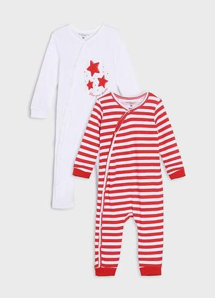 6 - 9 месяцев 74 см новый фирменный набор боди ромперы человечки звезды sinsay