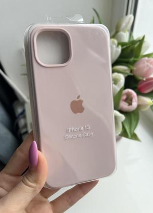 Чохол iphone 13 пудра1 фото